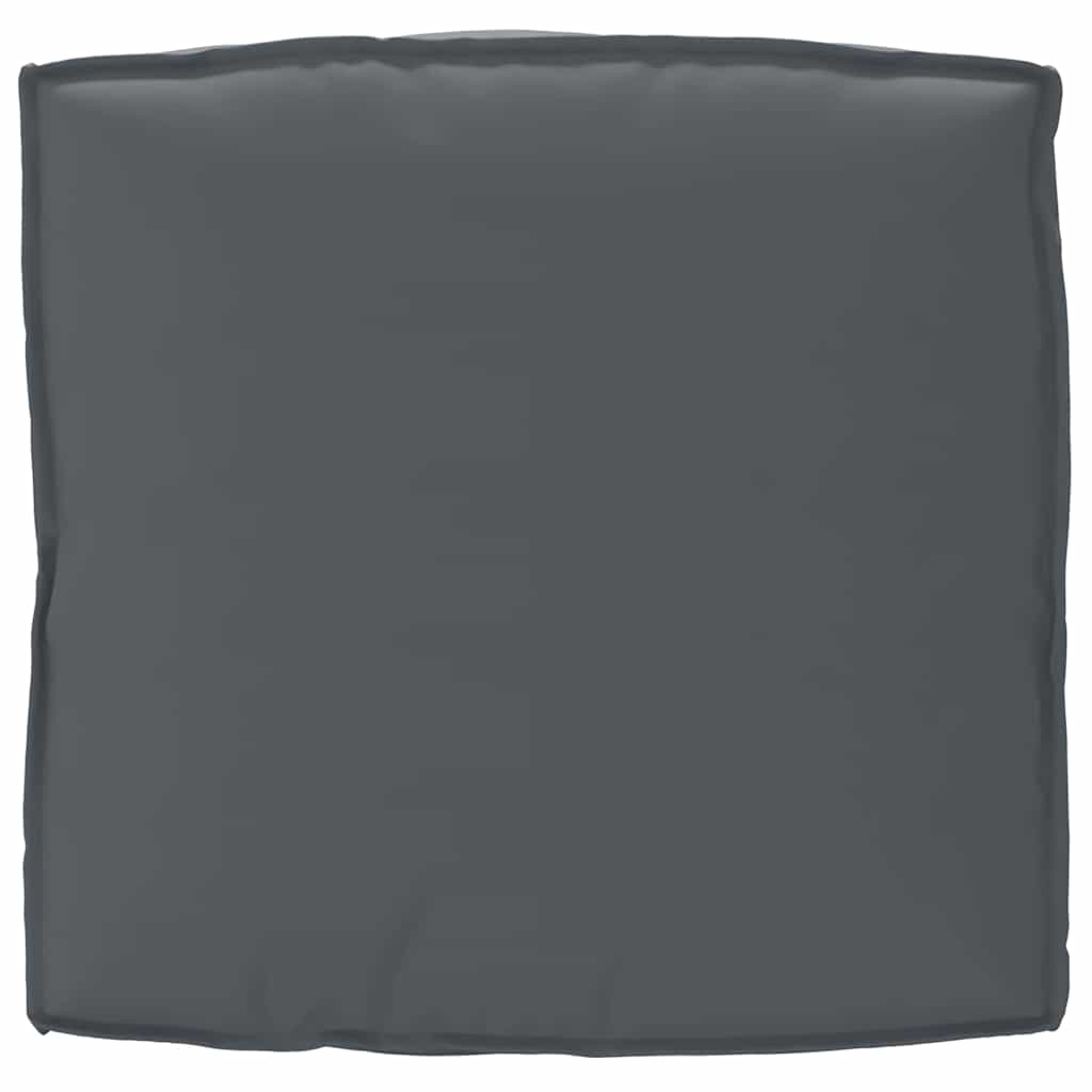 Kissen Anthrazit 80 x 80 x 12 cm Oxford-Stoff