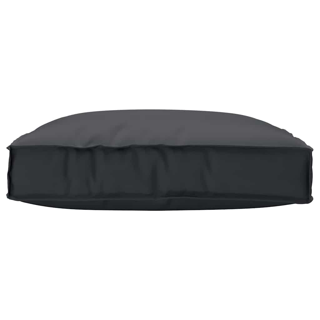 Kissen Schwarz 80 x 80 x 12 cm Oxford-Stoff