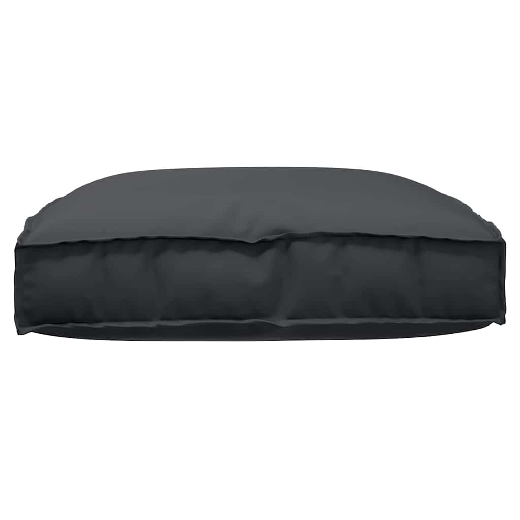 Kissen Schwarz 80 x 80 x 12 cm Oxford-Stoff