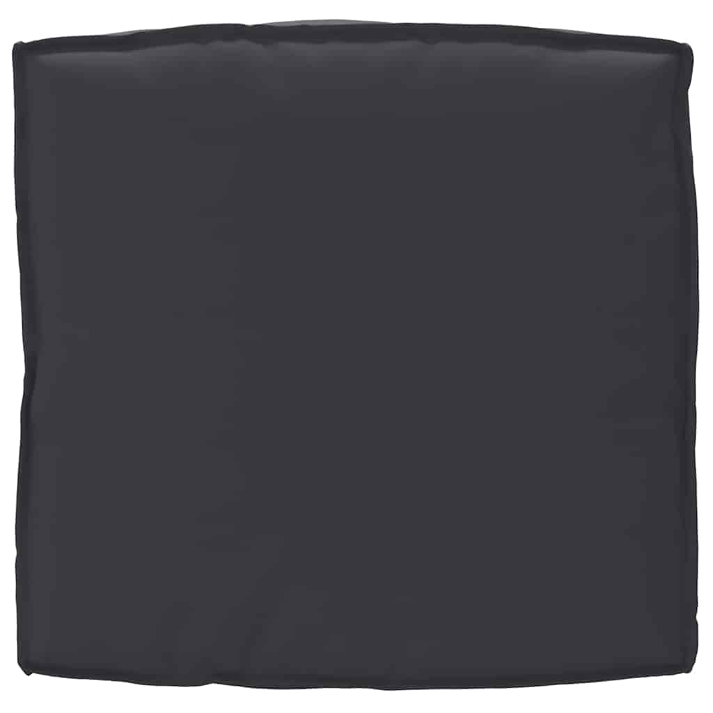 Kissen Schwarz 80 x 80 x 12 cm Oxford-Stoff