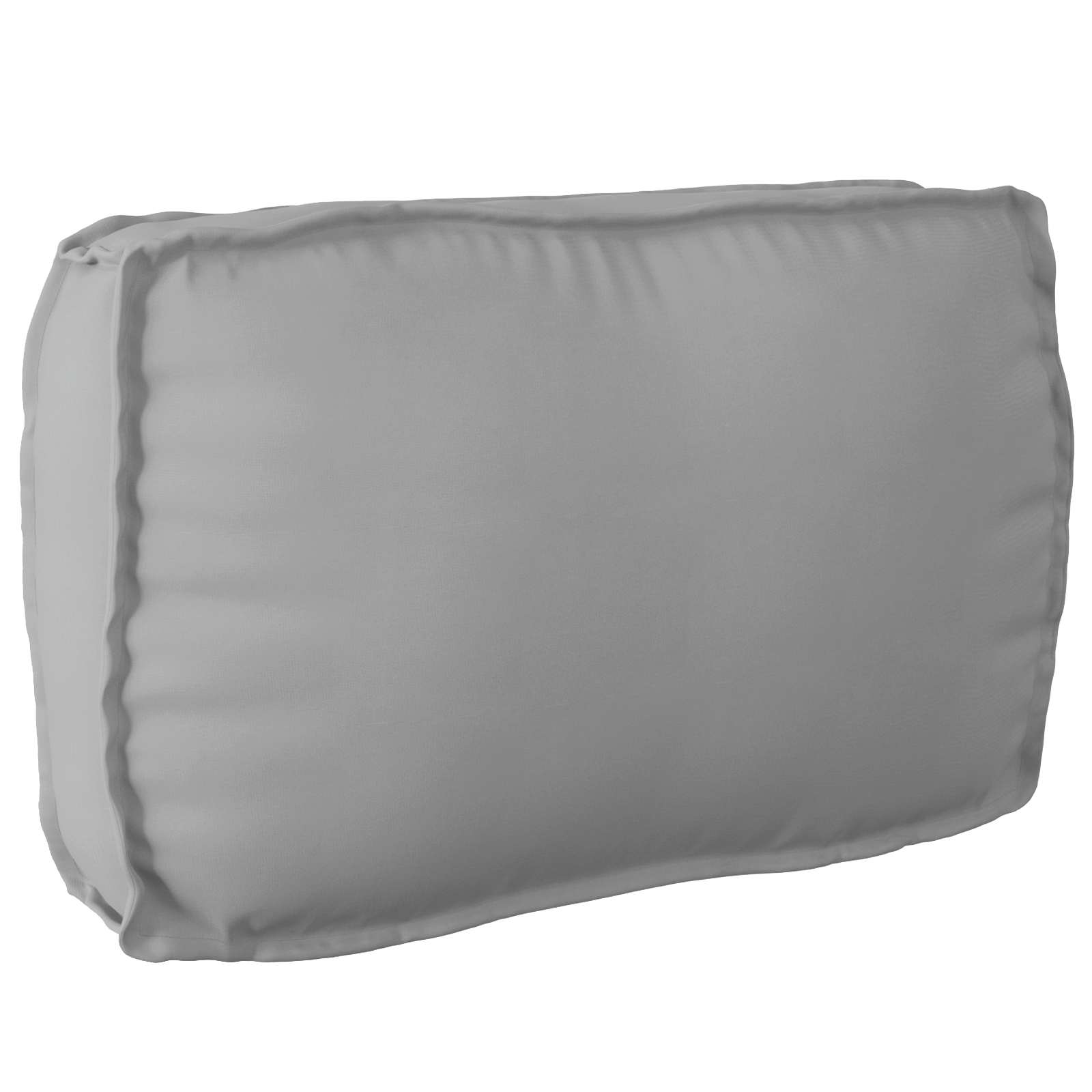 Kissen Grau 70 x 40 x 12 cm Oxford-Stoff