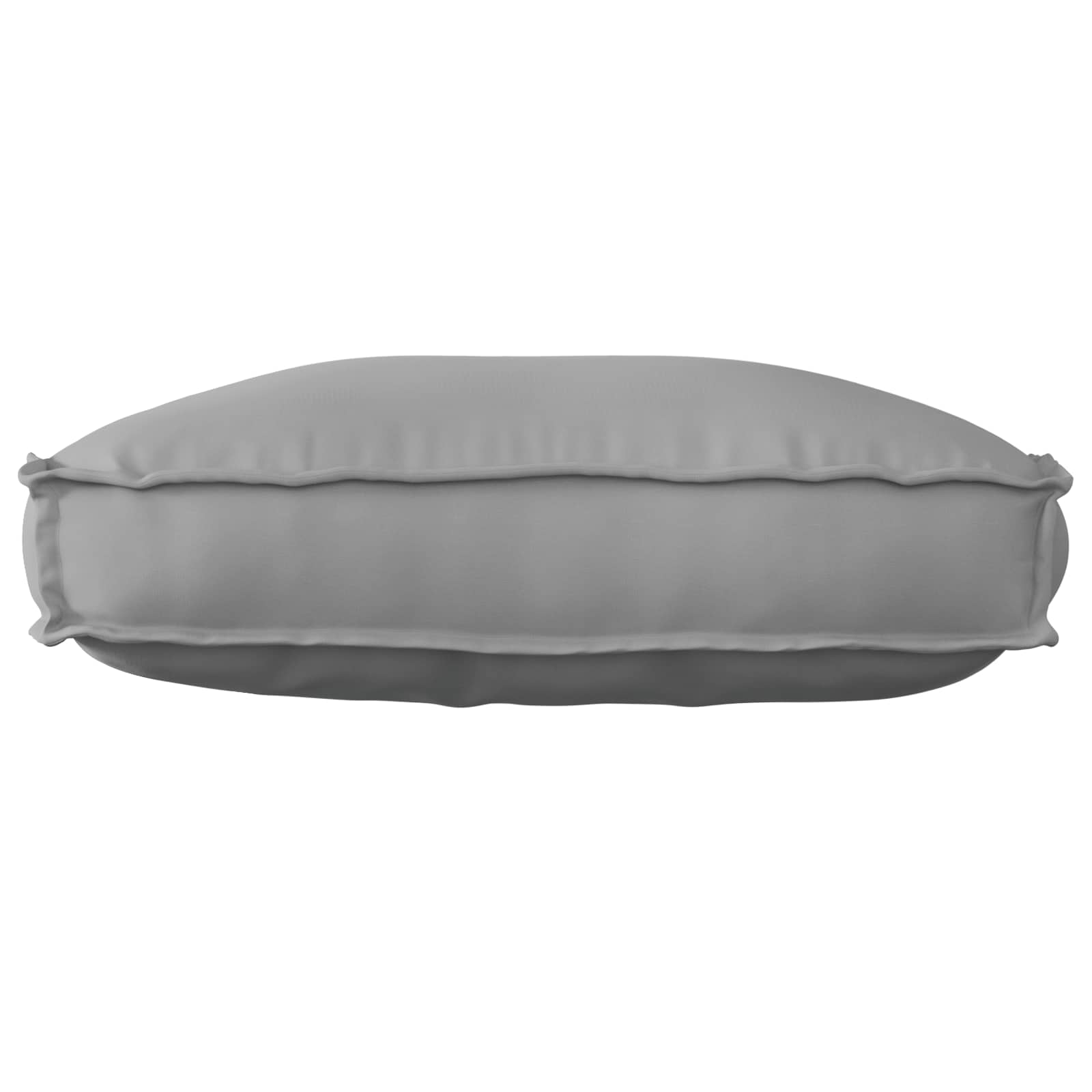Kissen Grau 70 x 40 x 12 cm Oxford-Stoff