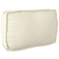 Kissen Creme 70 x 40 x 12 cm Oxford-Stoff