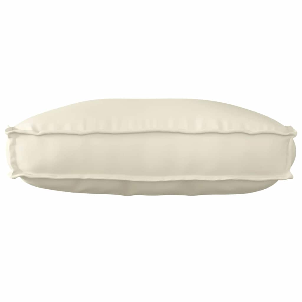 Kissen Creme 70 x 40 x 12 cm Oxford-Stoff