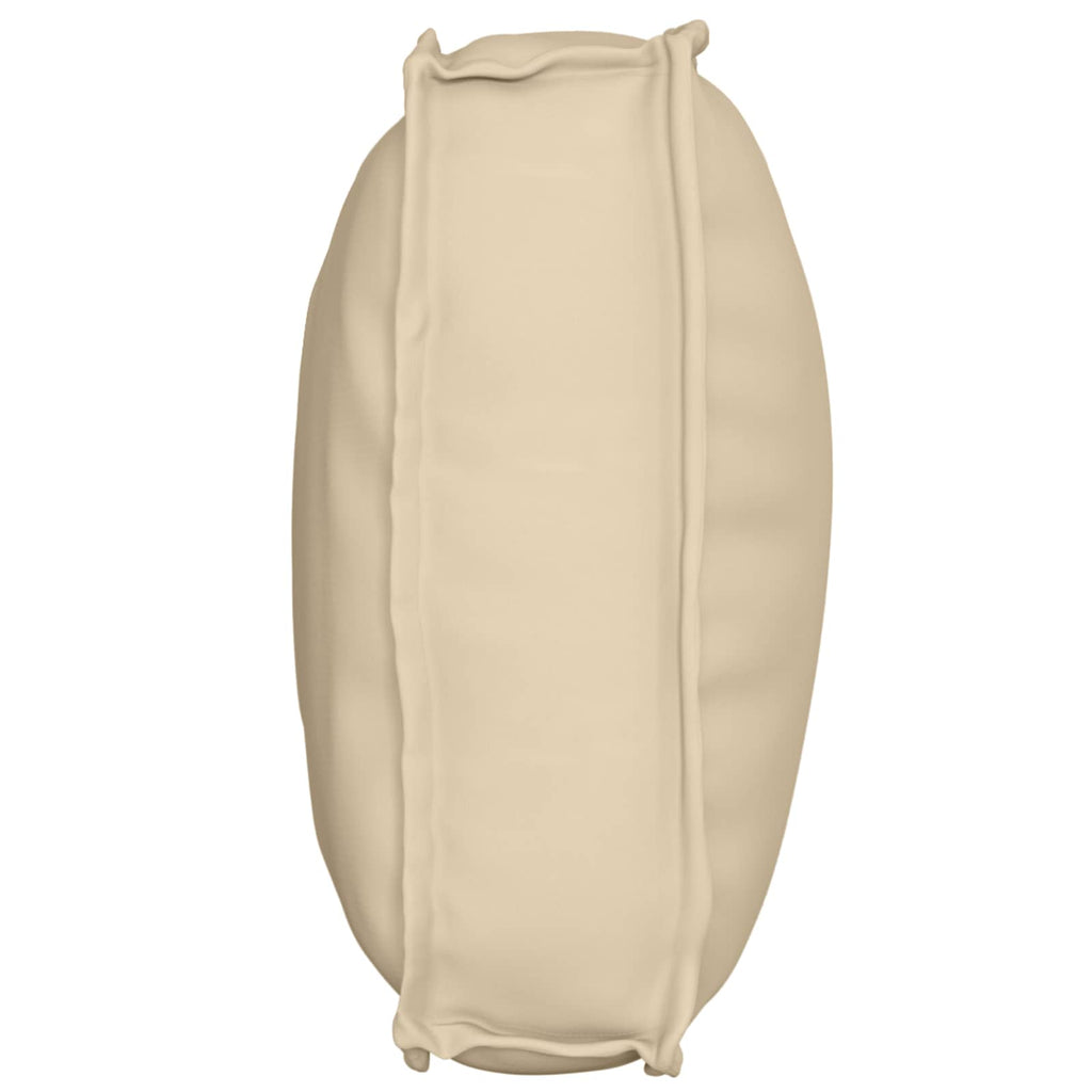 Kissen Beige 70 x 40 x 12 cm Oxford-Stoff