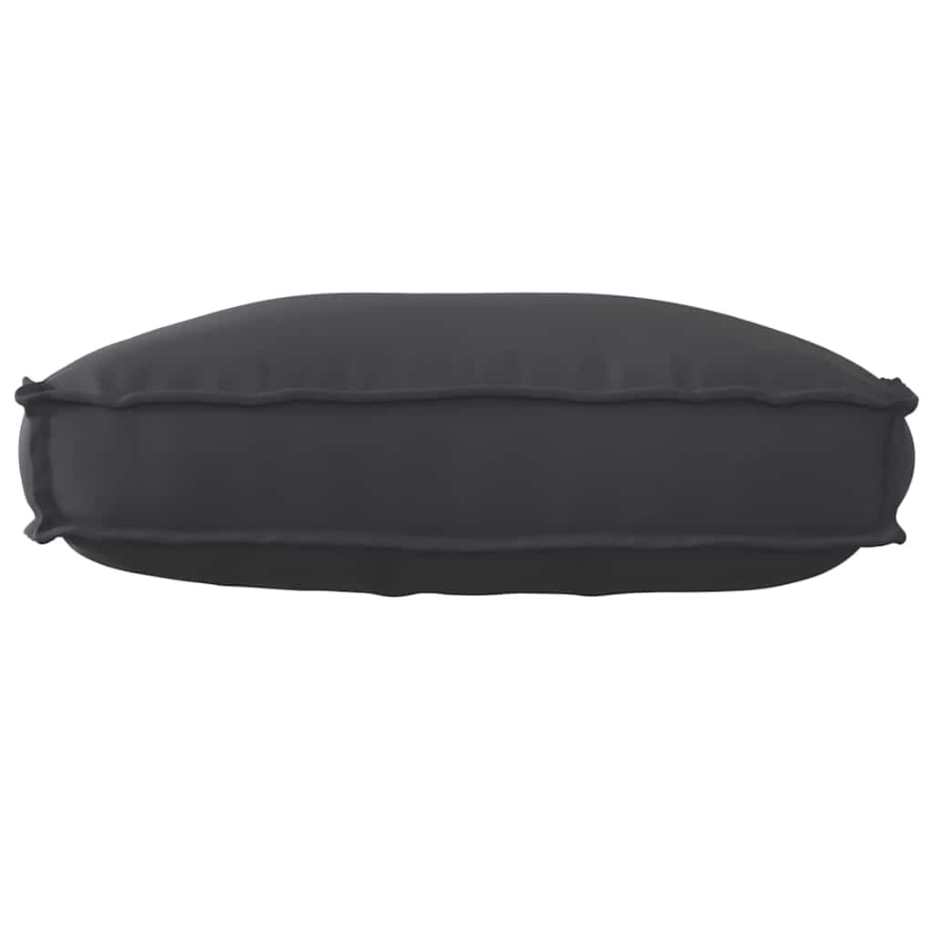 Kissen Schwarz 70 x 40 x 12 cm Oxford-Stoff