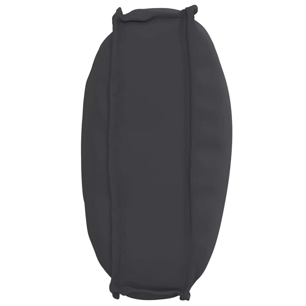 Kissen Schwarz 70 x 40 x 12 cm Oxford-Stoff