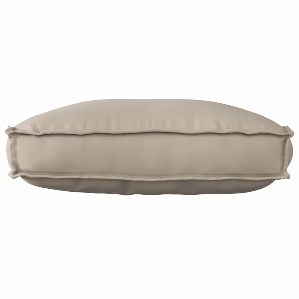 Kissen Taupe 70 x 40 x 12 cm Oxford-Stoff