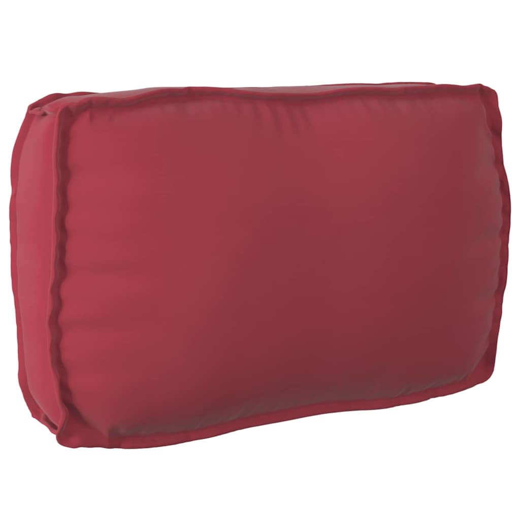 Kissen Weinrot 70 x 40 x 12 cm Oxford-Stoff