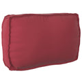 Kissen Weinrot 70 x 40 x 12 cm Oxford-Stoff