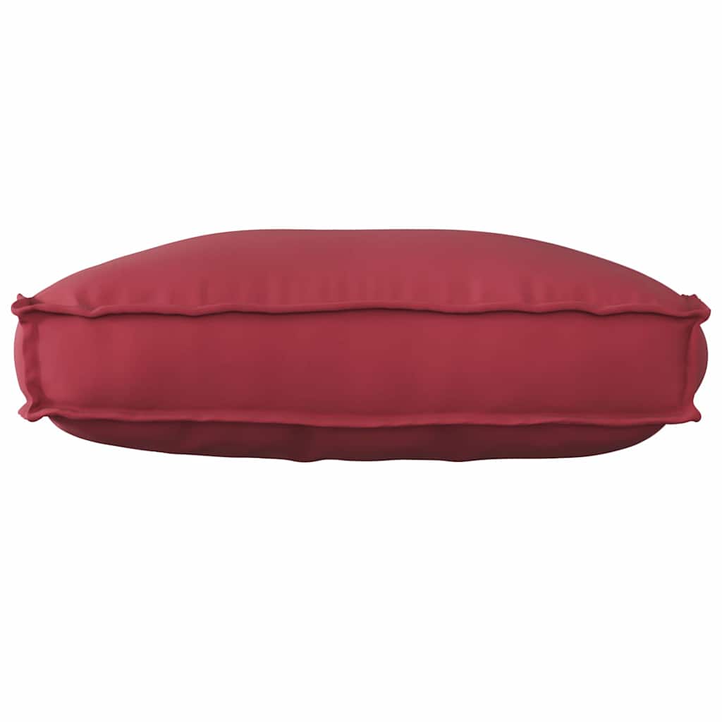 Kissen Weinrot 70 x 40 x 12 cm Oxford-Stoff