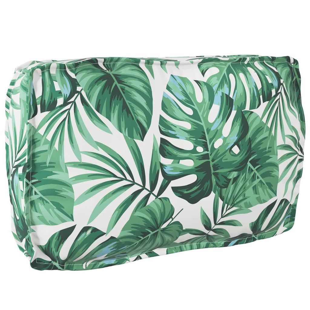 Kissen Blatt Blattmuster 70 x 40 x 12 cm Oxford-Stoff
