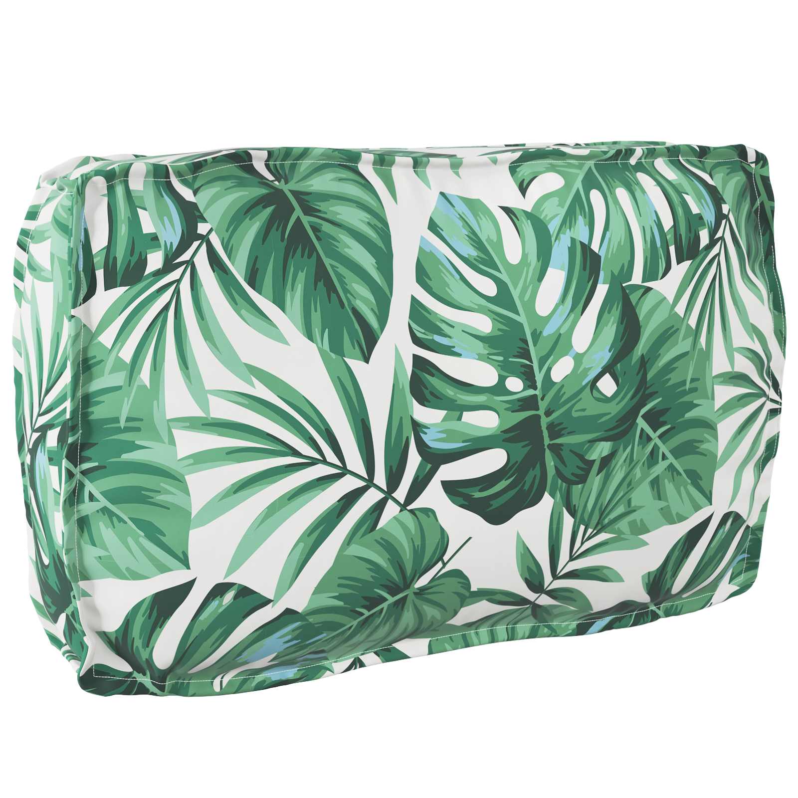 Kissen Blatt Blattmuster 70 x 40 x 12 cm Oxford-Stoff
