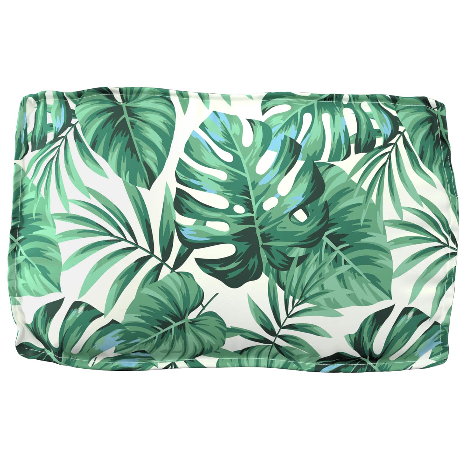 Kissen Blatt Blattmuster 70 x 40 x 12 cm Oxford-Stoff