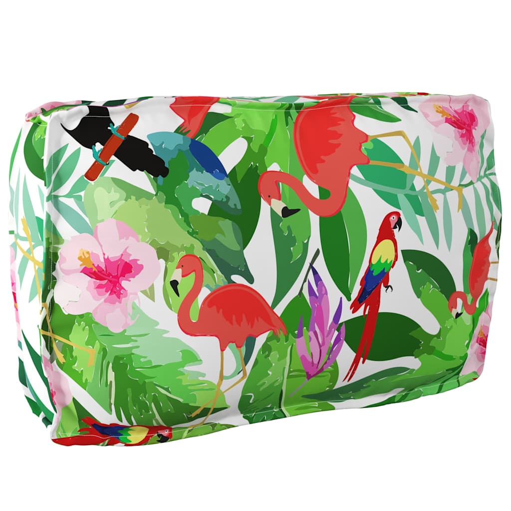 Kissen Floral Mehrfarbig 70 x 40 x 12 cm Oxford-Stoff