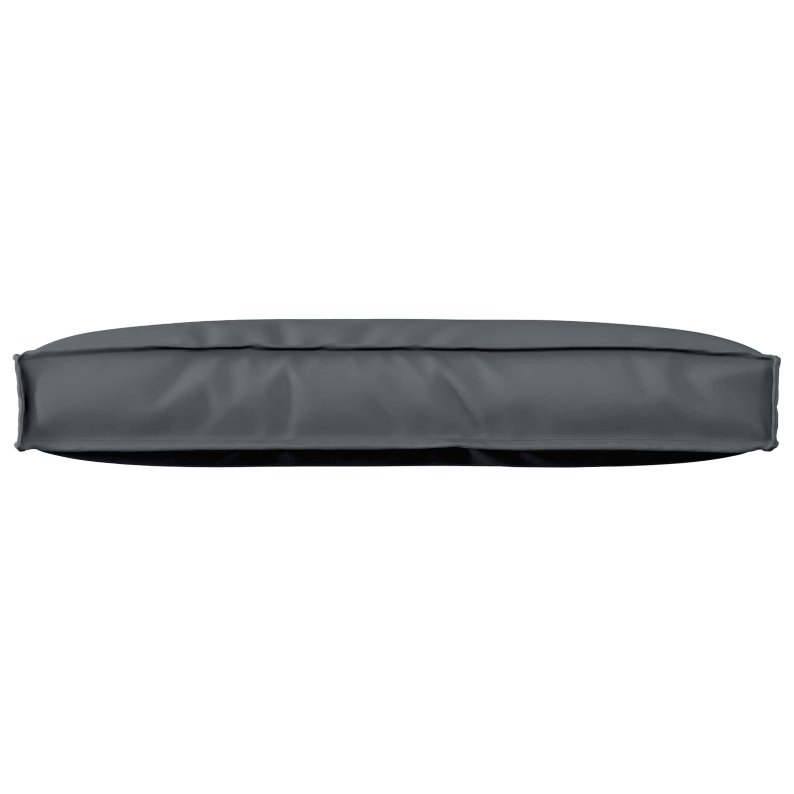 Kissen Anthrazit 80 x 40 x 12 cm Oxford-Stoff