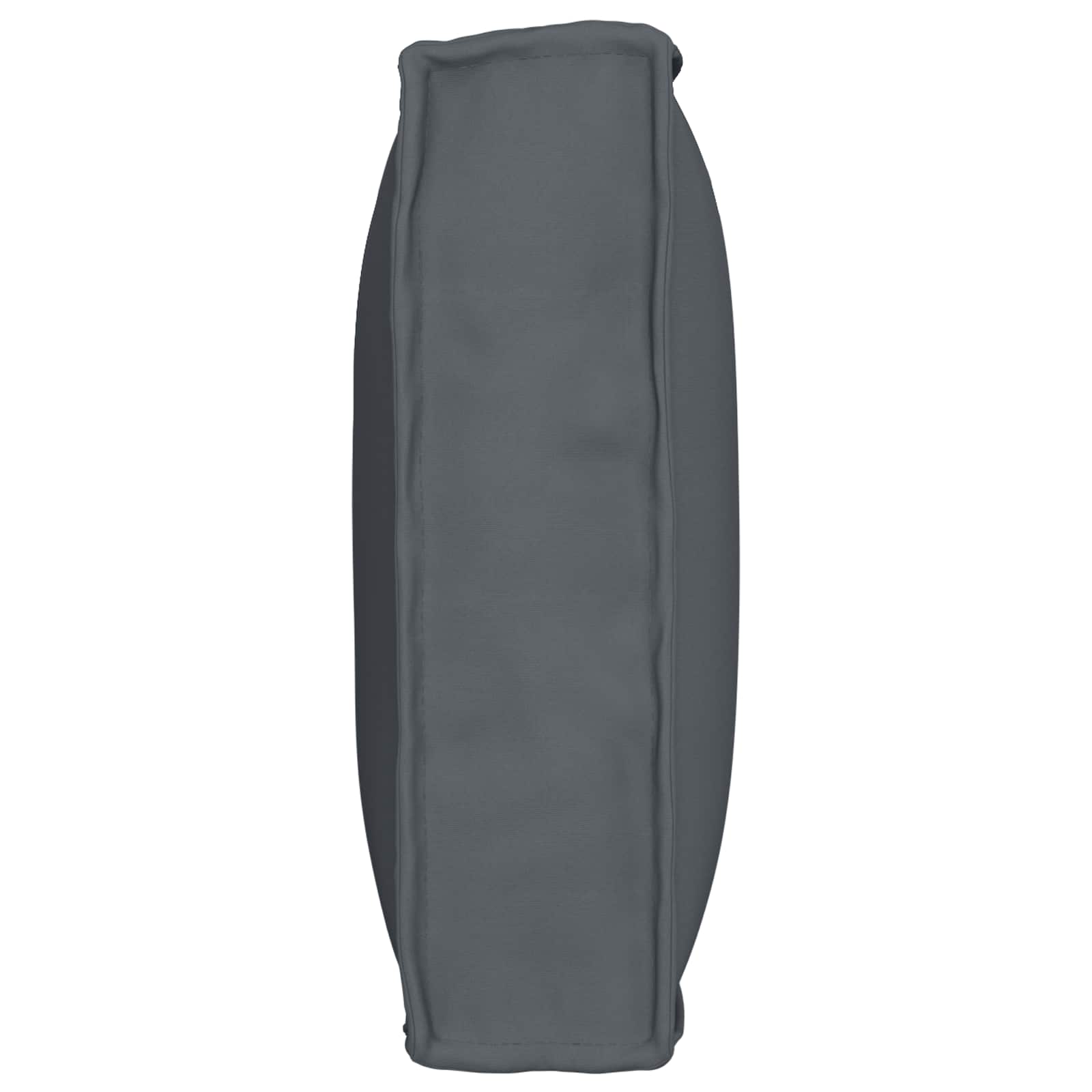 Kissen Anthrazit 80 x 40 x 12 cm Oxford-Stoff