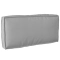 Kissen Grau 80 x 40 x 12 cm Oxford-Stoff
