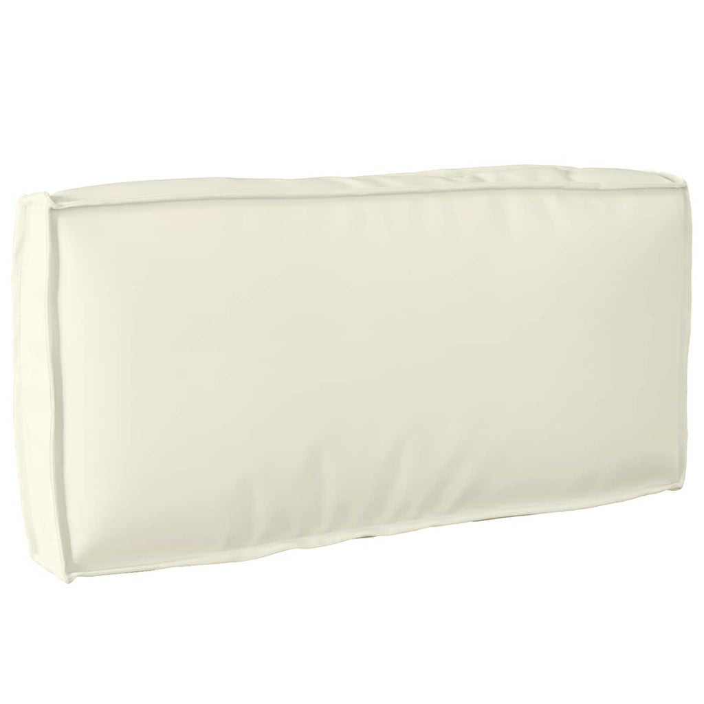 Kissen Creme 80 x 40 x 12 cm Oxford-Stoff