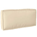 Kissen Beige 80 x 40 x 12 cm Oxford-Stoff