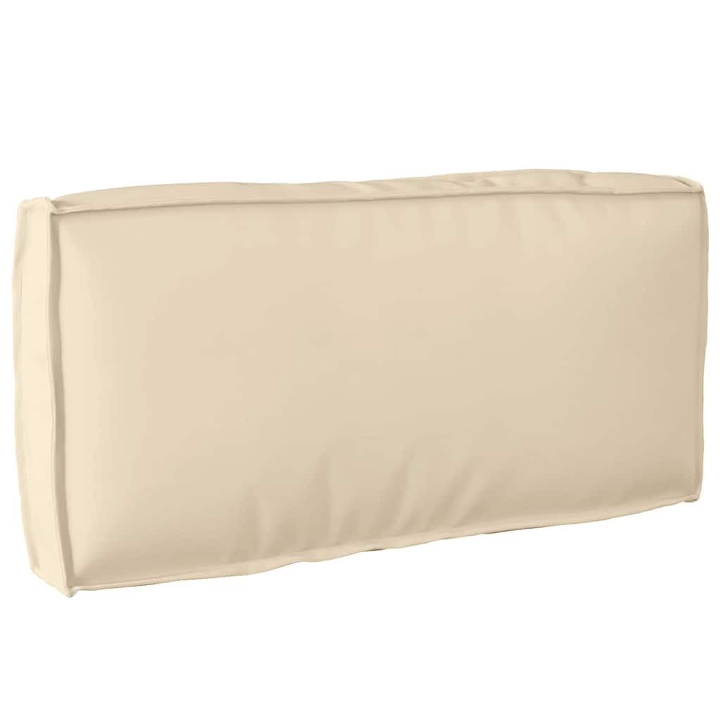 Kissen Beige 80 x 40 x 12 cm Oxford-Stoff