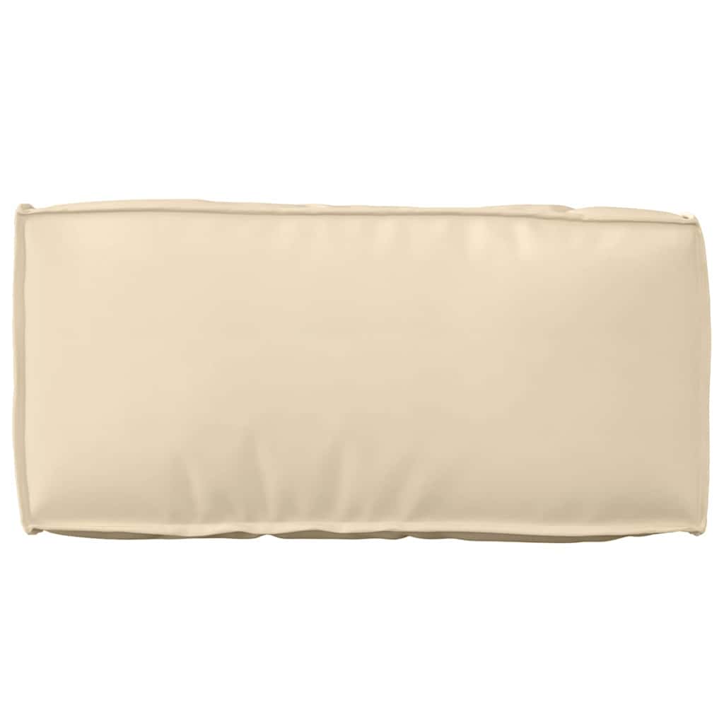 Kissen Beige 80 x 40 x 12 cm Oxford-Stoff