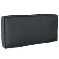 Kissen Schwarz 80 x 40 x 12 cm Oxford-Stoff