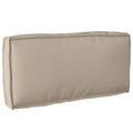 Kissen Taupe 80 x 40 x 12 cm Oxford-Stoff
