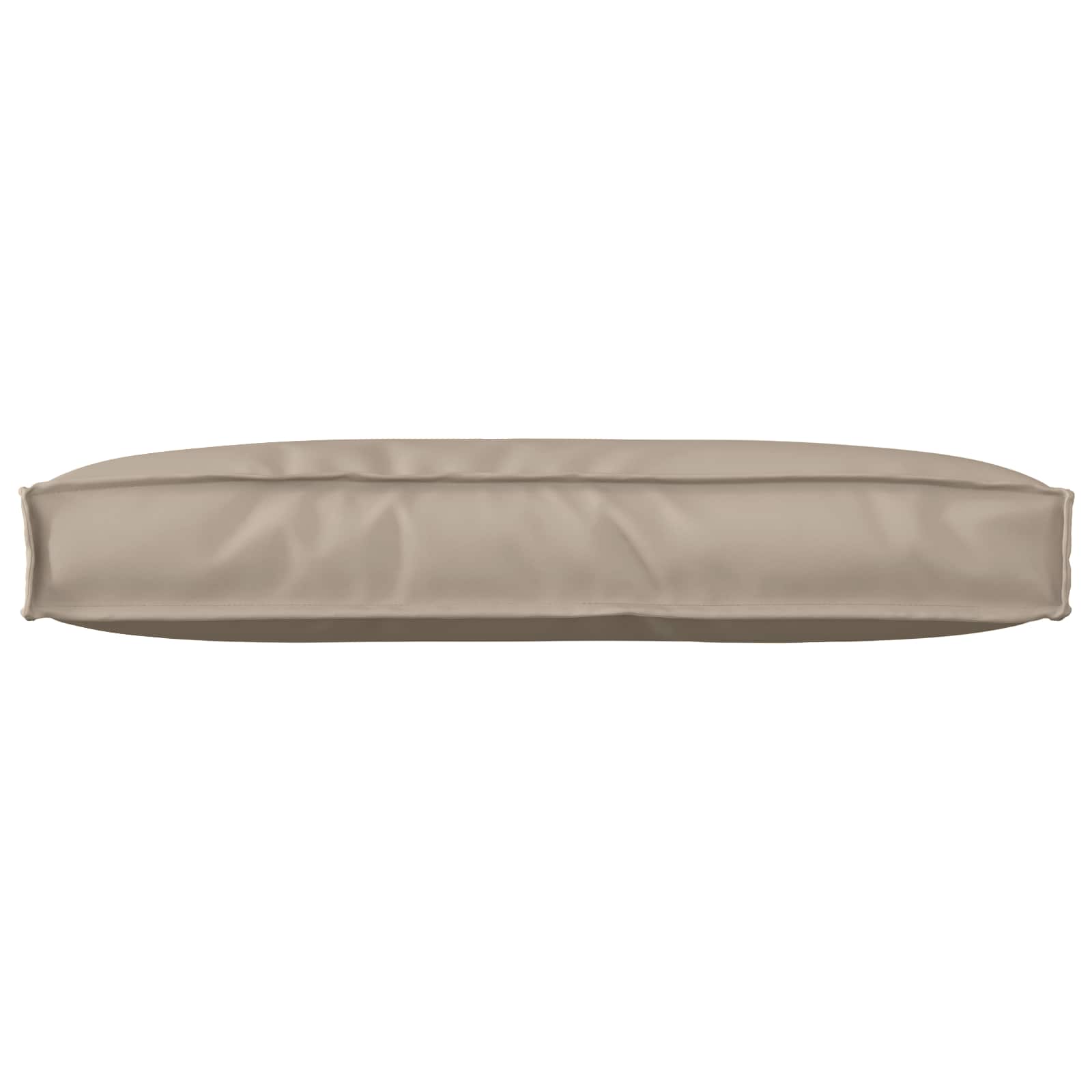 Kissen Taupe 80 x 40 x 12 cm Oxford-Stoff
