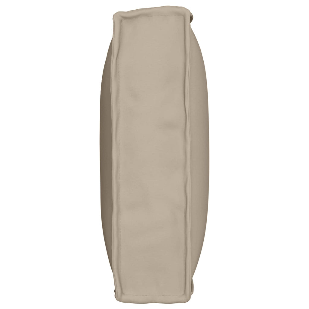 Kissen Taupe 80 x 40 x 12 cm Oxford-Stoff