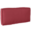 Kissen Weinrot 80 x 40 x 12 cm Oxford-Stoff