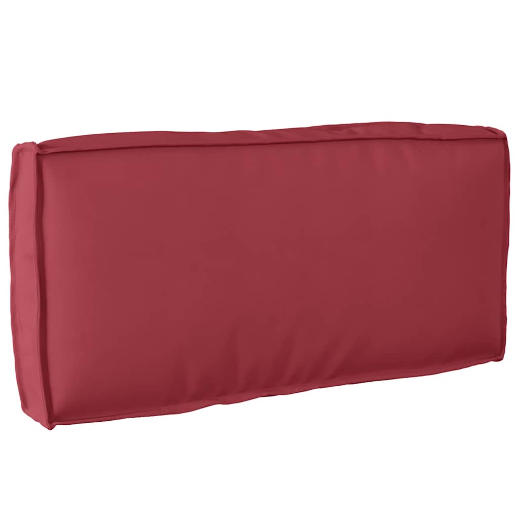 Kissen Weinrot 80 x 40 x 12 cm Oxford-Stoff
