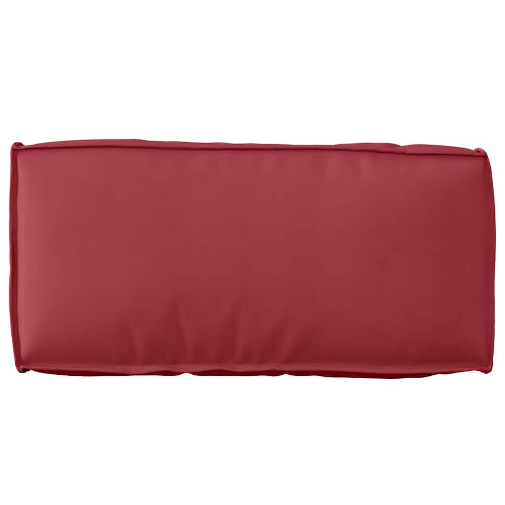 Kissen Weinrot 80 x 40 x 12 cm Oxford-Stoff