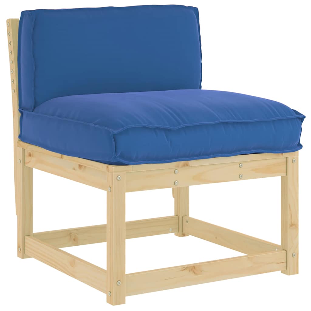 Kissen Königsblau 80 x 40 x 12 cm Oxford-Stoff