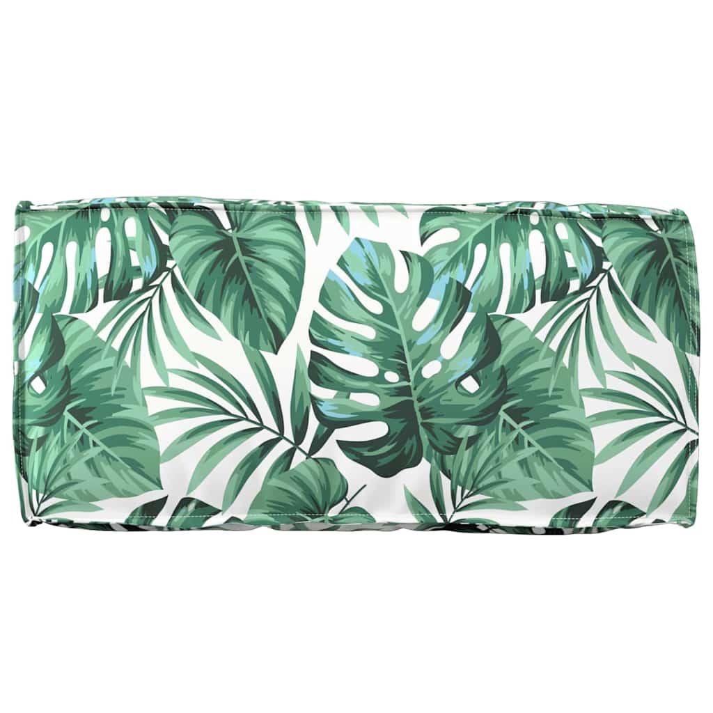 Kissen Blatt Blattmuster 80 x 40 x 12 cm Oxford-Stoff