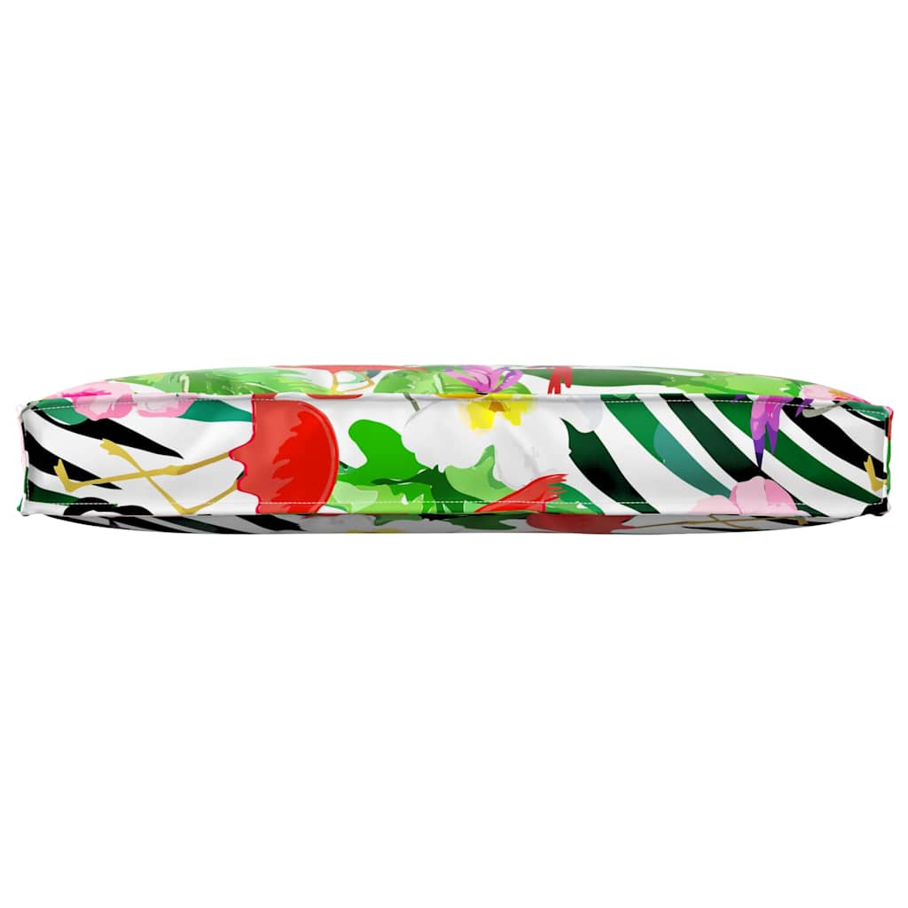 Kissen Floral Mehrfarbig 80 x 40 x 12 cm Oxford-Stoff
