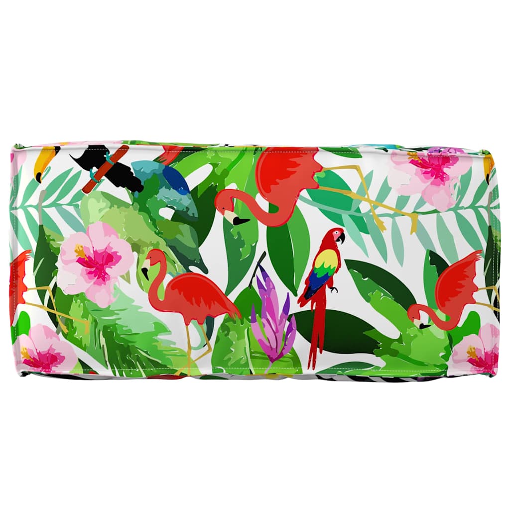 Kissen Floral Mehrfarbig 80 x 40 x 12 cm Oxford-Stoff