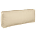 Kissen Beige 120 x 40 x 12 cm Oxford-Stoff