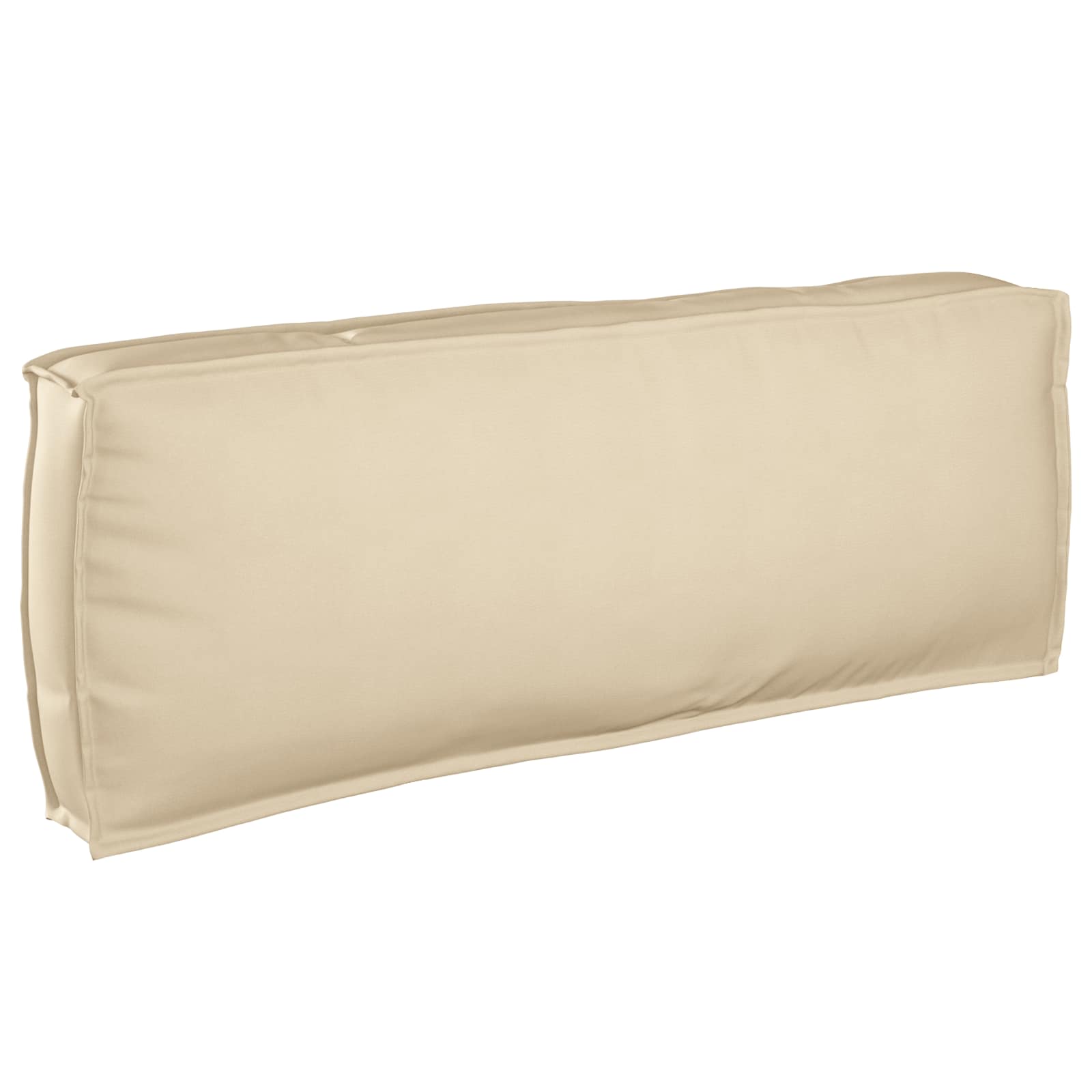 Kissen Beige 120 x 40 x 12 cm Oxford-Stoff