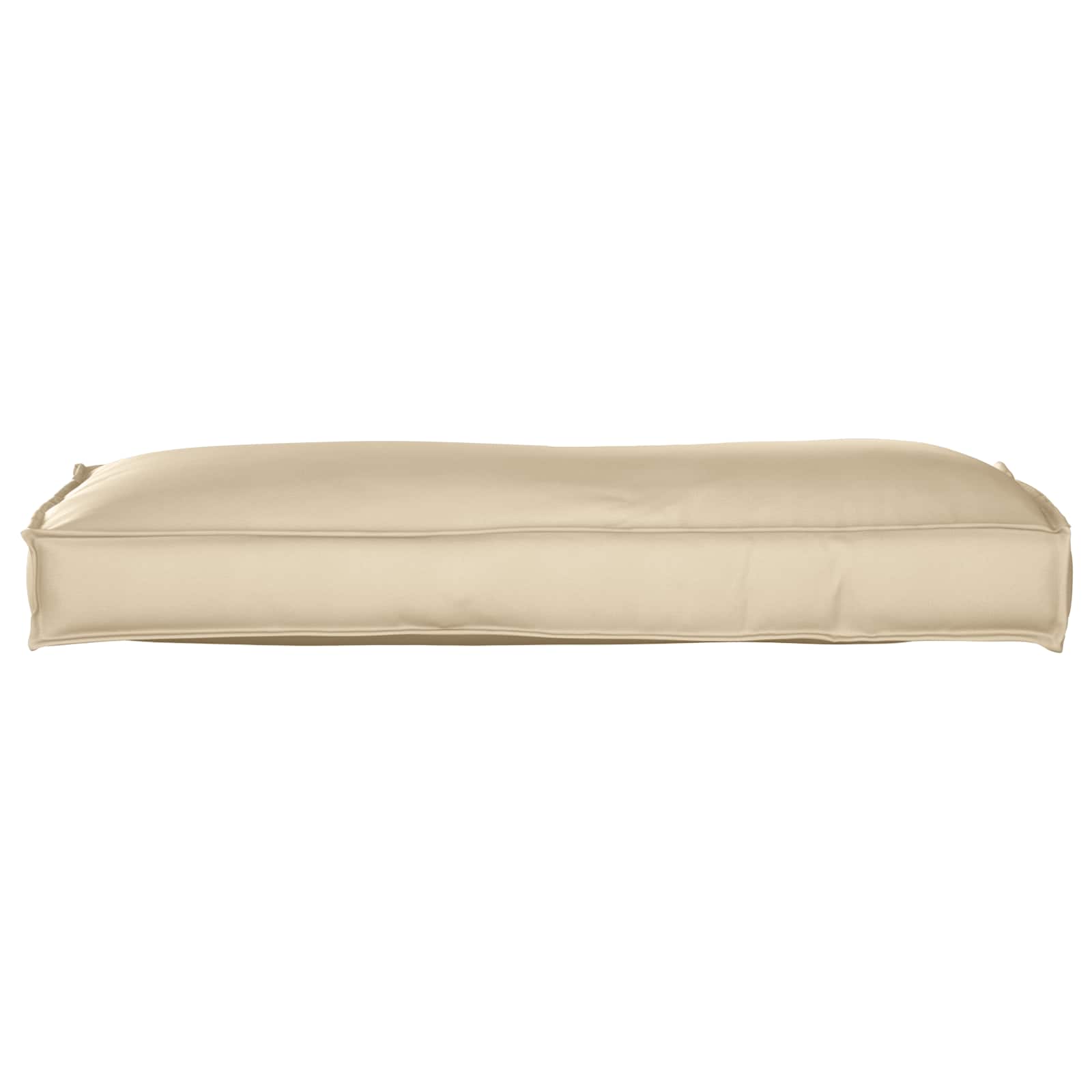 Kissen Beige 120 x 40 x 12 cm Oxford-Stoff