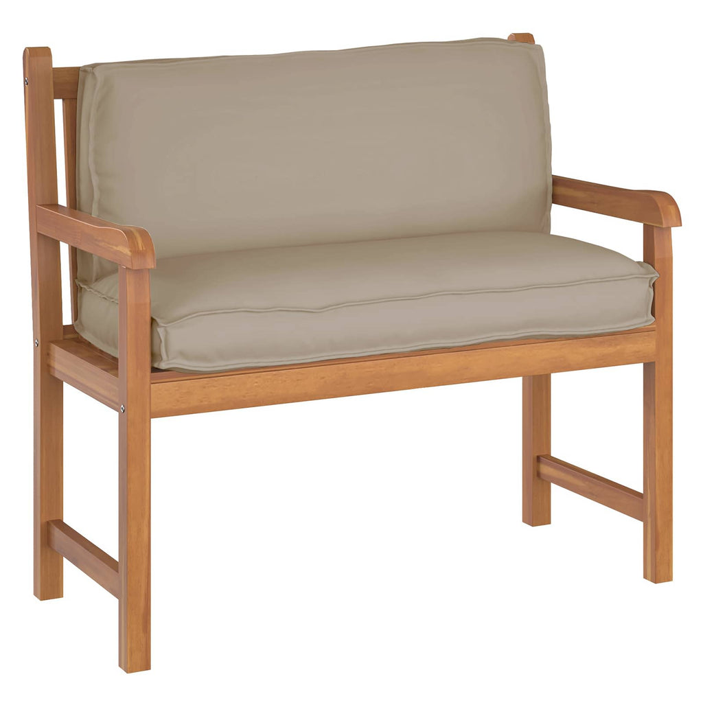 Kissen Taupe 120 x 40 x 12 cm Oxford-Stoff