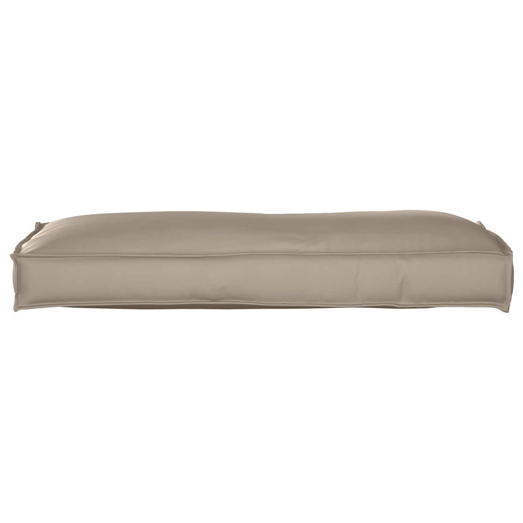 Kissen Taupe 120 x 40 x 12 cm Oxford-Stoff