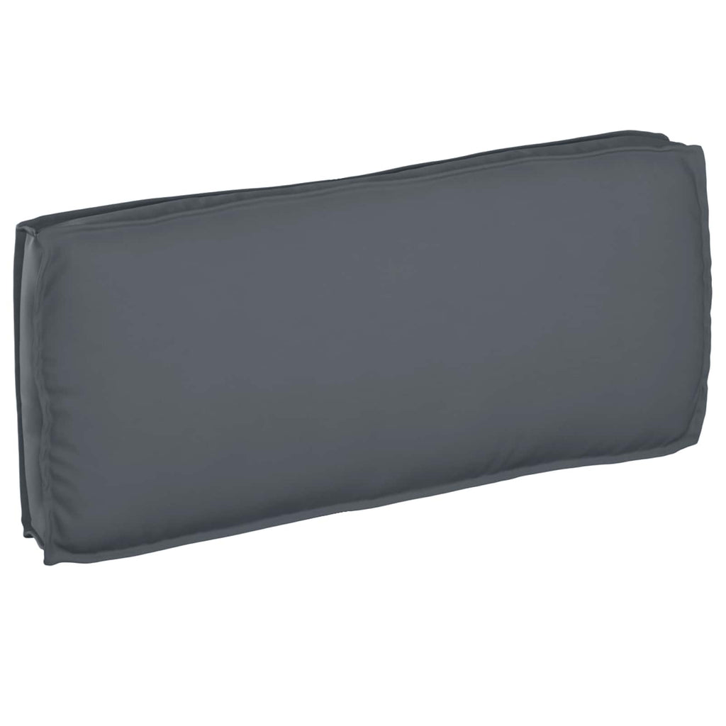 Kissen Anthrazit 120 x 50 x 12 cm Oxford-Stoff