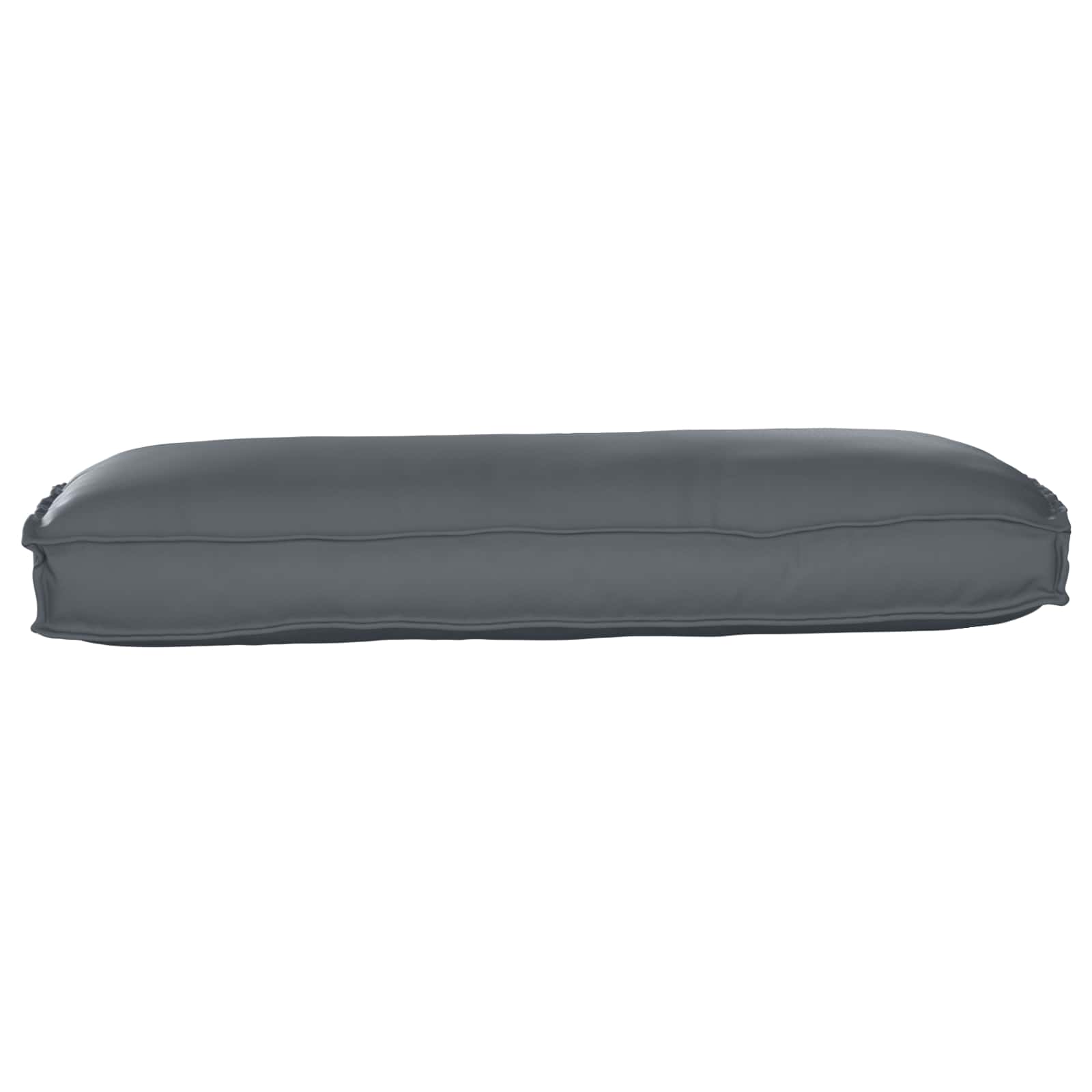Kissen Anthrazit 120 x 50 x 12 cm Oxford-Stoff