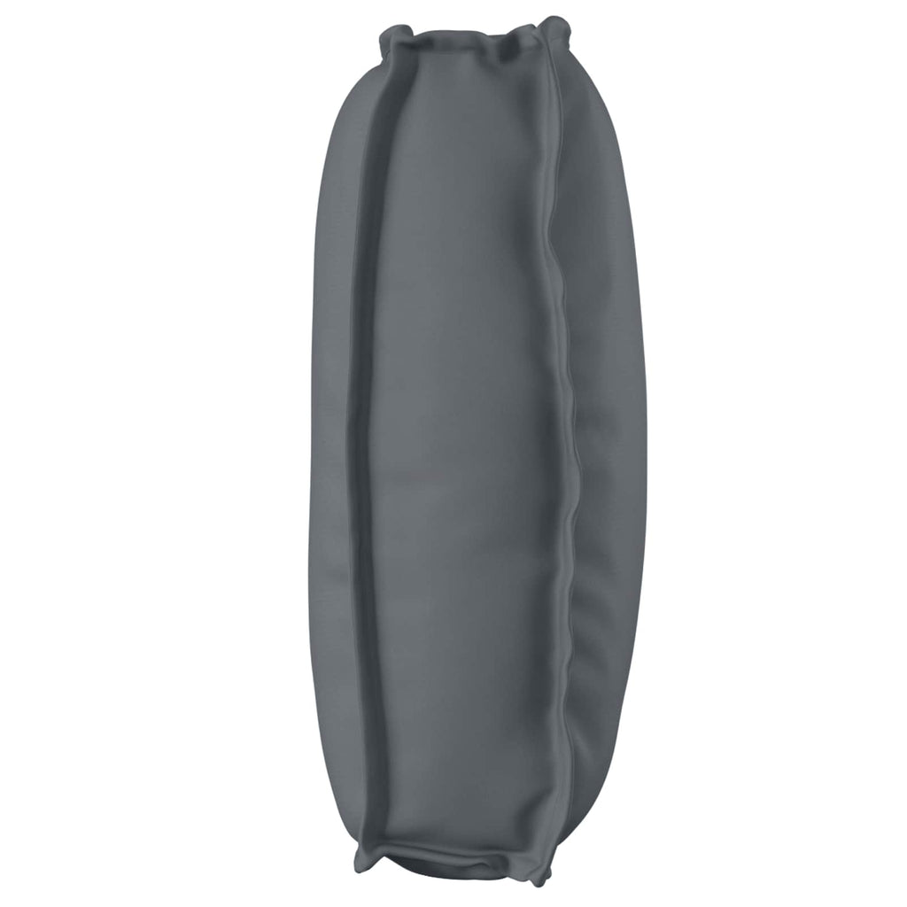 Kissen Anthrazit 120 x 50 x 12 cm Oxford-Stoff