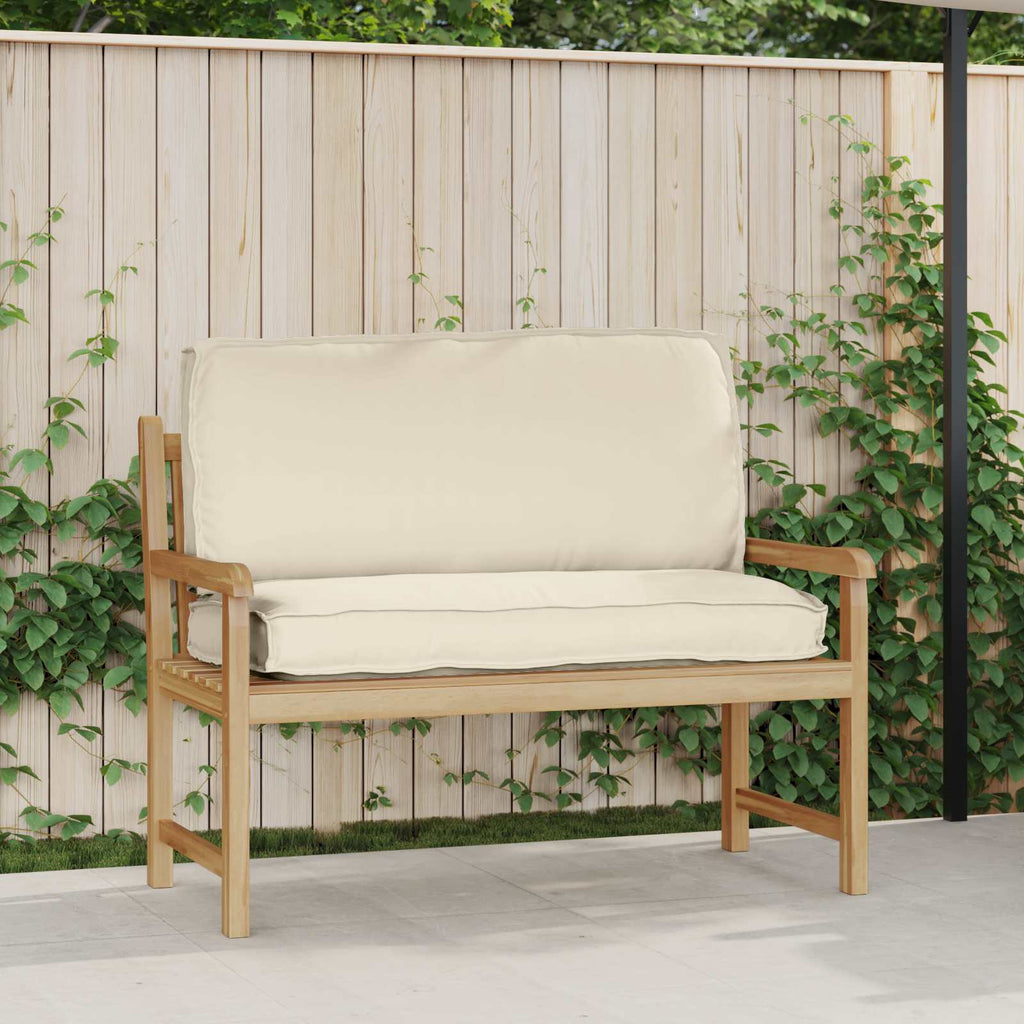 Kissen Creme 120 x 50 x 12 cm Oxford-Stoff