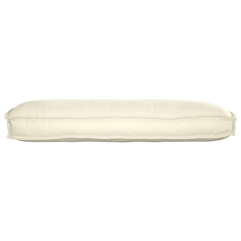 Kissen Creme 120 x 50 x 12 cm Oxford-Stoff