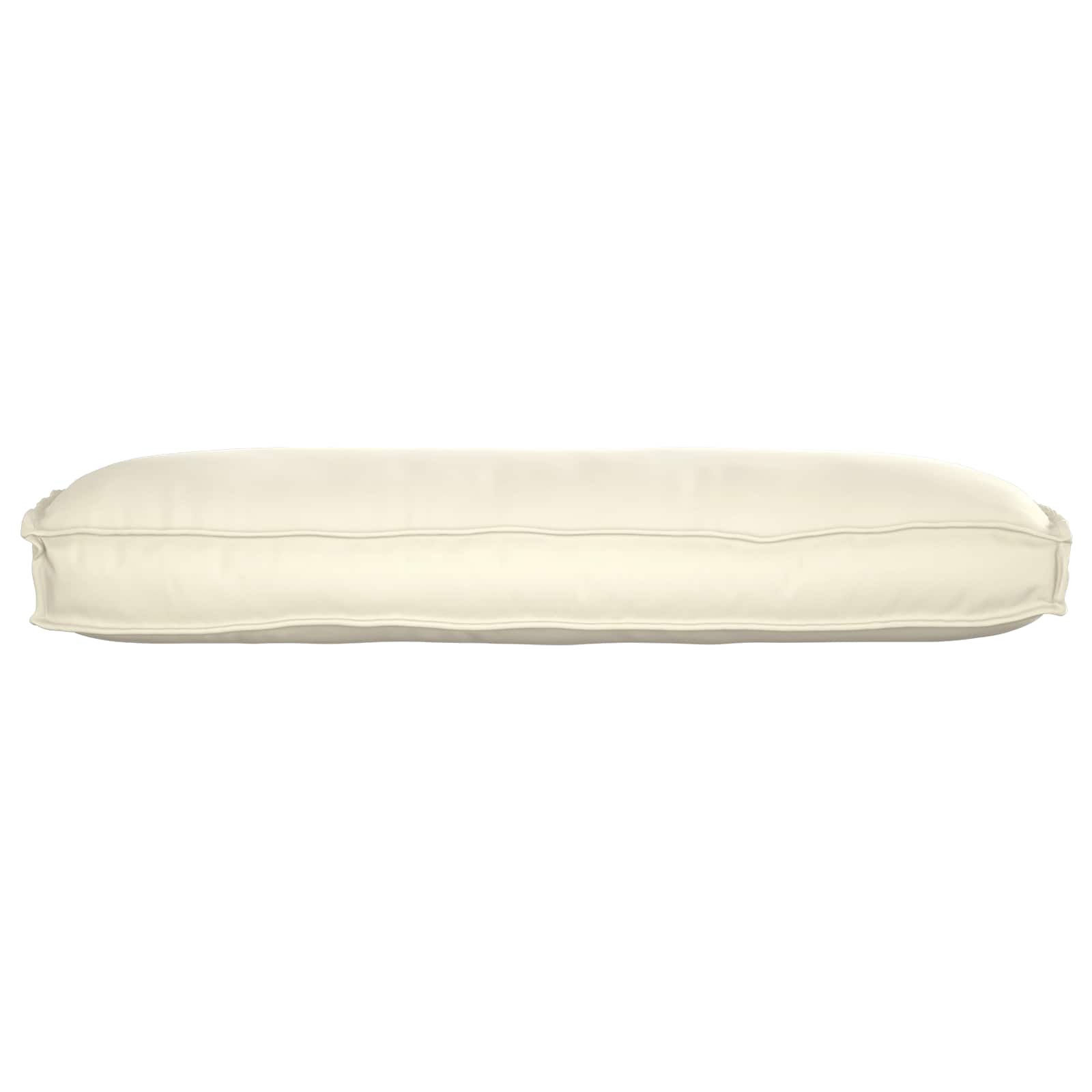 Kissen Creme 120 x 50 x 12 cm Oxford-Stoff