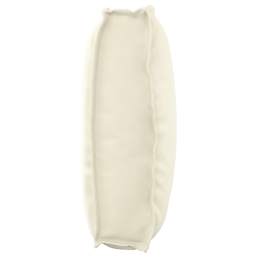 Kissen Creme 120 x 50 x 12 cm Oxford-Stoff