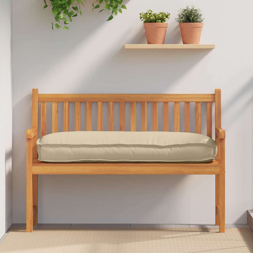 Kissen Beige 120 x 50 x 12 cm Oxford-Stoff